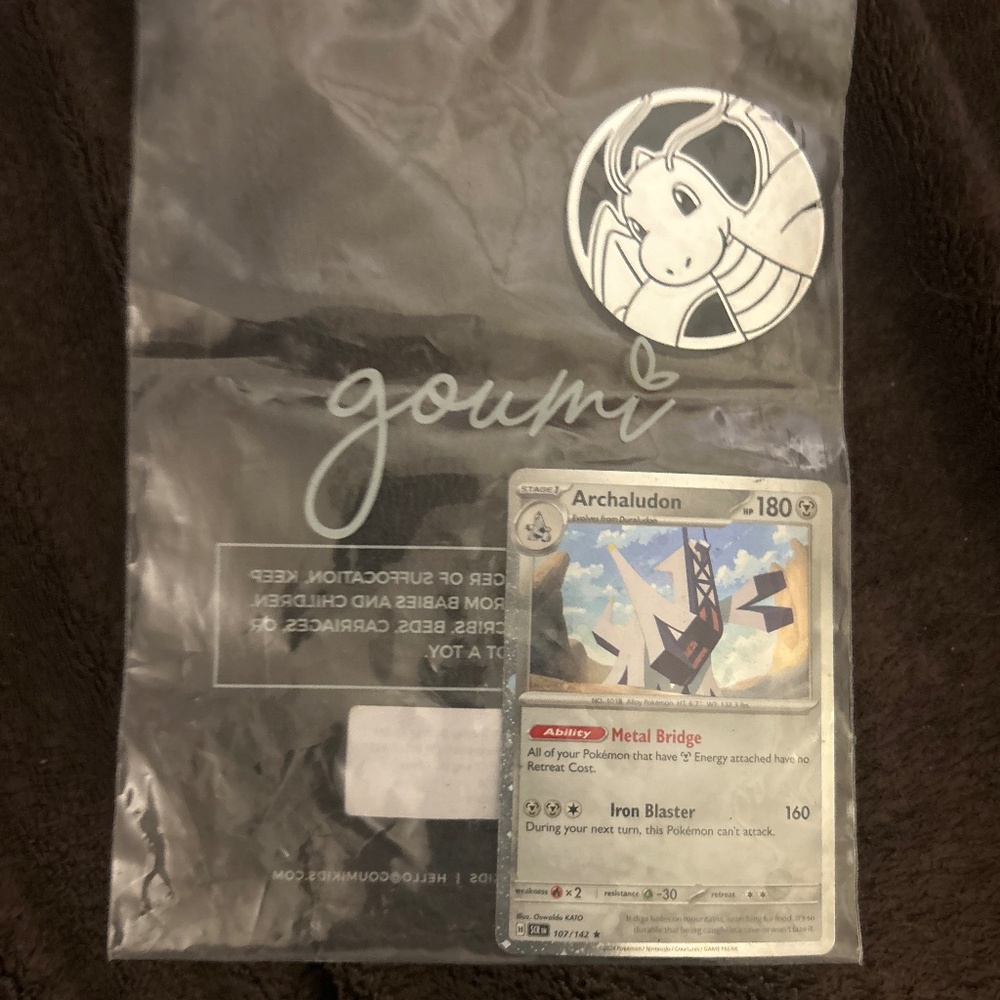 Pokémon’s card